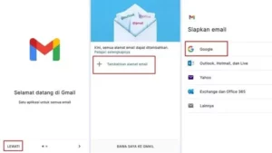 Cara Buat Email Baru