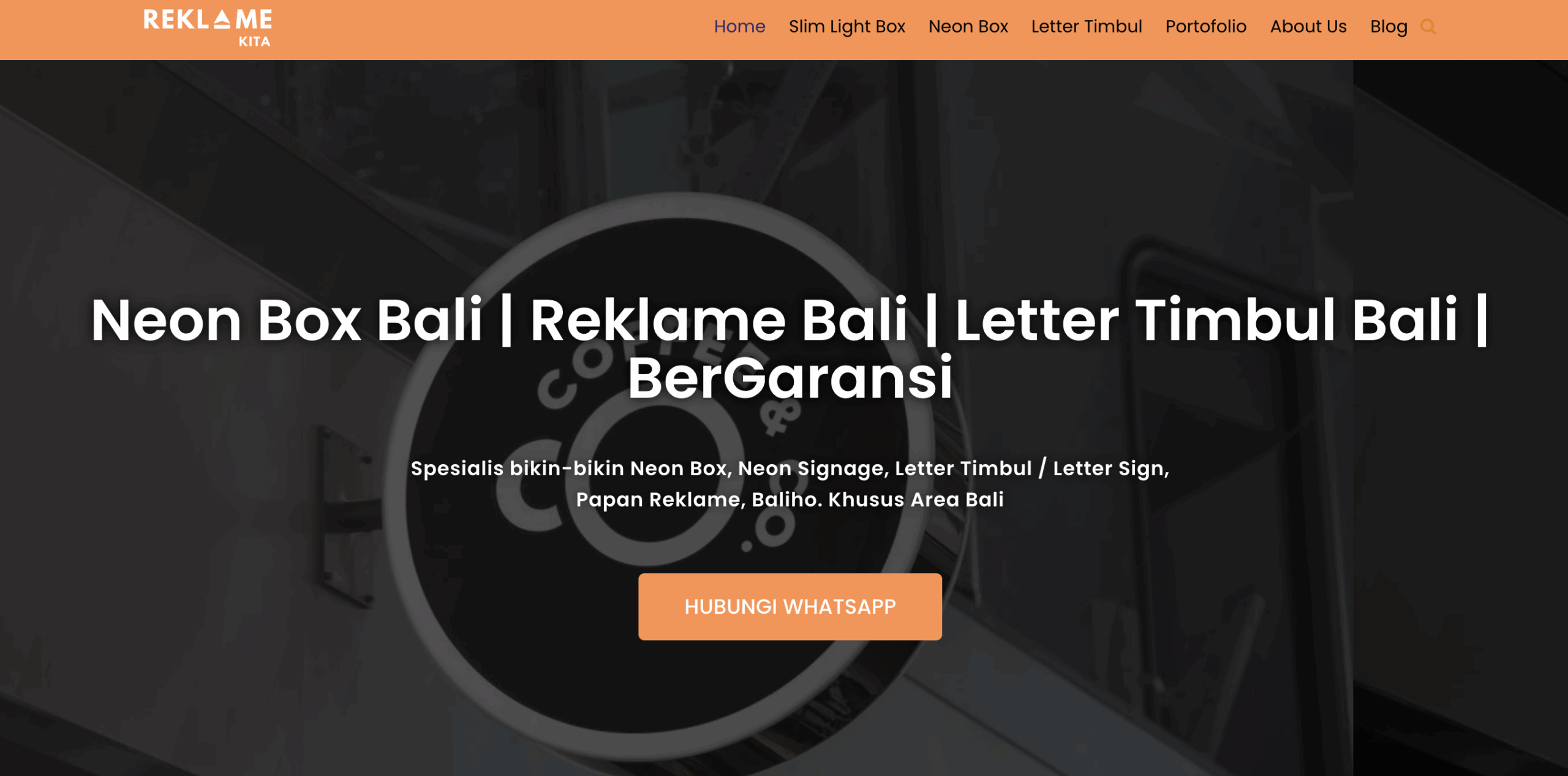 Neon Box Bali