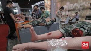 FOTO: Melihat Pameran Kebencanaan di Kemayoran Jakarta